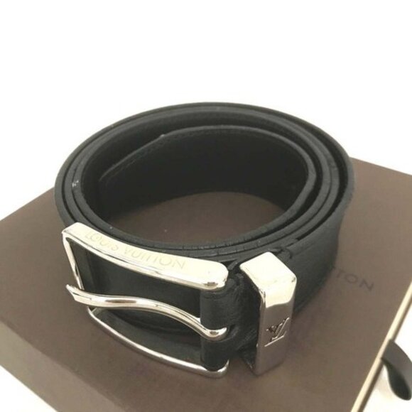 EGA Louis Vuitton Ceinture Pont Neuf Taurillon Leather 100cm Men's Belt/0BL0141
